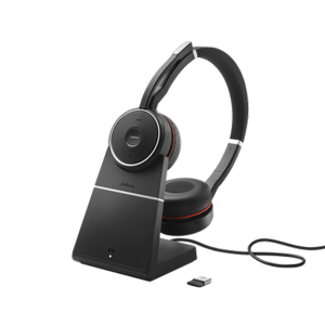 Tai Nghe Jabra Evolve 75 Include Changing Stand MS Stereo