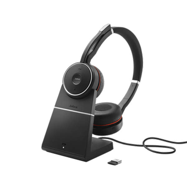 Tai Nghe Jabra Evolve 75 Include Changing Stand MS Stereo