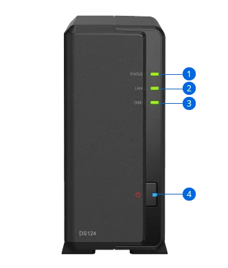 hướng dẫn sử dụng synology diskstation ds124