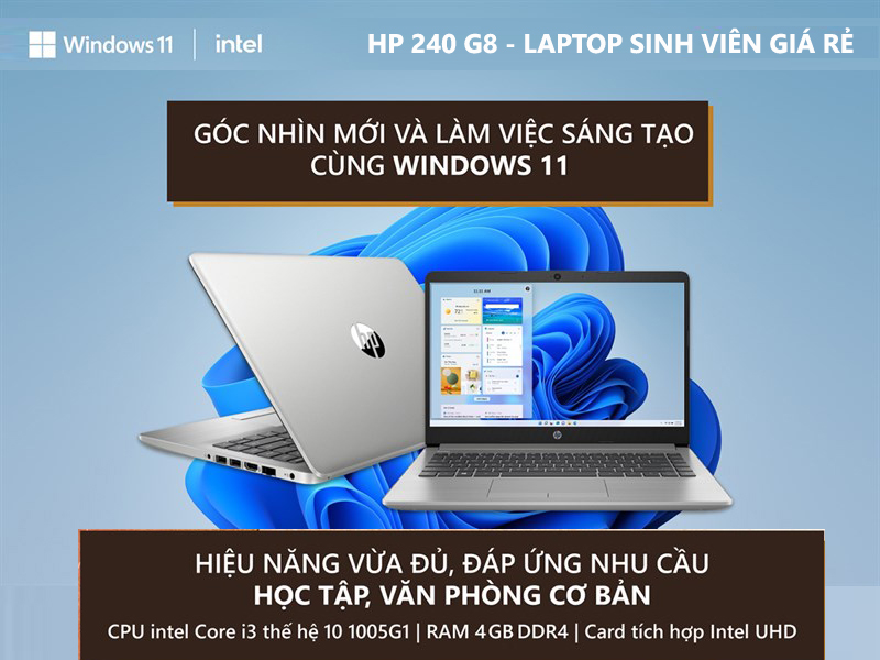 Laptop HP 240 G8 617M3PA