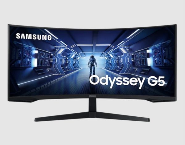 Màn hình cong LCD Samsung 34 inch WQHD 165Hz - LC34G55TWWEXXV