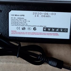 Nguồn pin lưu điện dùng cho máy chấm công UPS mini 12V