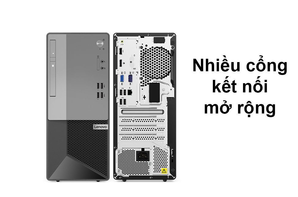 PC Lenovo V50t 13IMB | Nhiều cổng kết nối mở rộng