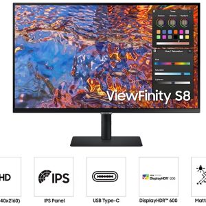 Màn hình Samsung ViewFinity S8 LS32B800PXEXXV UHD S80PB 32inch 60Hz