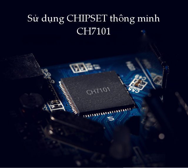 Bộ chuyển đổi HDMI UGREEN CM101 Chuyển sang HDMI/VGA (hỗ trợ nguồn 5V + Audio 3.5mm) dài 30cm