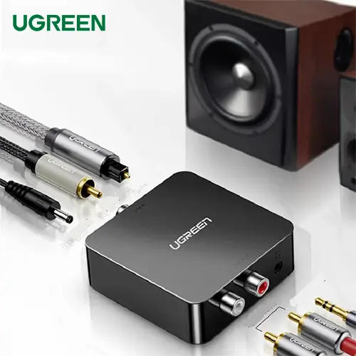 Bộ chuyển audio quang Coaxial sang AV RCA Ugreen 30523