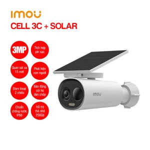 IMOU CELL 3C 3MP kèm tấm Solar