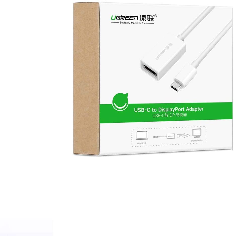 Cáp chuyển Type-C sang Displayport UGREEN MM130 - Hỗ trợ độ phân giải 4K*2K@60Hz - Thiết kế nhỏ gọn, dễ sử dụng