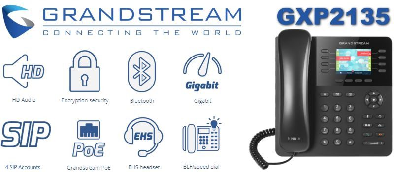 Điện thoại IP Grandstream GXP2135