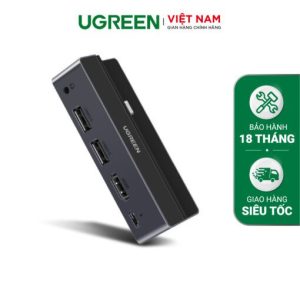 Hub chuyển đổi iPad Pro UGREEN 70688 - Mở rộng cổng 3.5mm, HDMI, USB 3.0 , PD100W - Tương thích iPad Pro 2018 2020