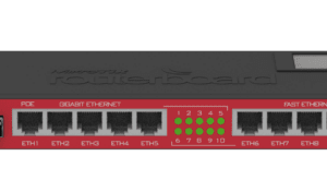 Router Mikrotik RB2011UiAS-IN - 1 SFP, 10 Cổng mạng (5Giga, 5 thường) - 120 user