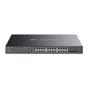 Omada 28-Port Gigabit L2+ Managed Switch with 24-Port PoE+ 1