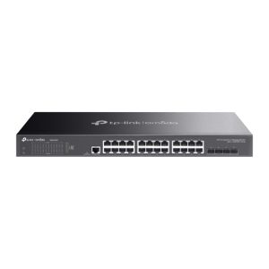 Omada 24-Port Gigabit L2+ Managed Switch with 4 10GE SFP+ Slots 1