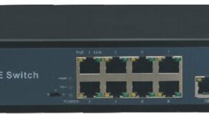 Switch 8 cổng PoE, 2 cổng uplink, công suất 150Wat