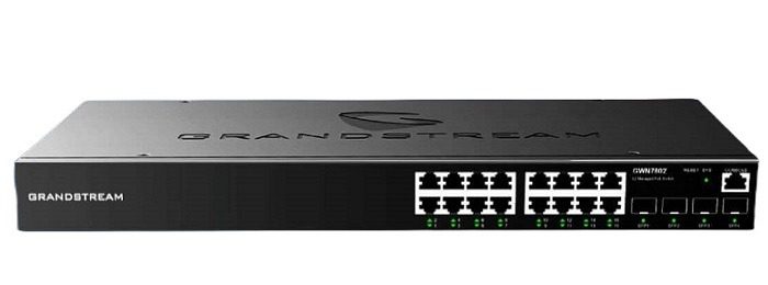 Switch Grandstream GWN7802 là bộ chia mạng Layer2+ quản lý thông minh.