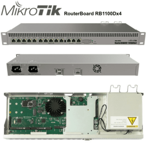 Thiết bị Router Mikrotik RB1100AHx4 - 13 cổng mạng Gigabit - 500 user