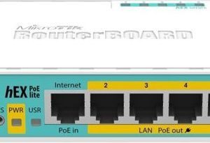 Thiết bị Router Mikrotik RB750UPr2 - 5 cổng mạng 10/100 cấp PoE out