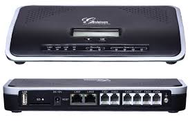 Tổng đài IP Grandstream UCM6104 - 4 đường bưu điện, 500 user IP, Hỗ trợ Voice, Fax, Video, Conference, voicemail..