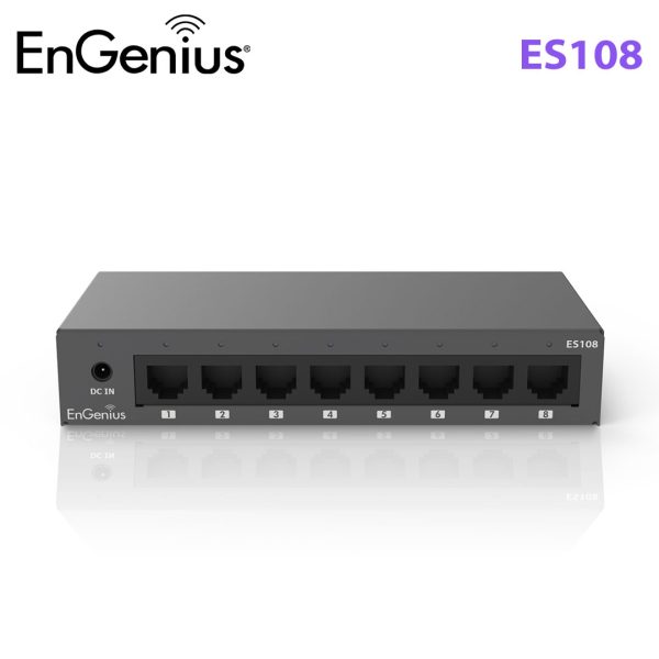 Switch Unmanaged EnGenius ES108 | 8 RJ45 1Gb