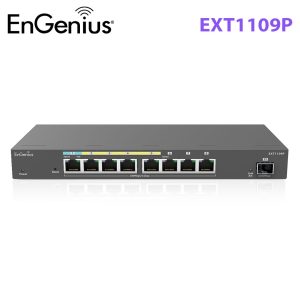 Cloud Managed Layer 2 Switch EnGenius EXT1109P | 4 GE PoE | 4 GE | 1 SFP | 60W