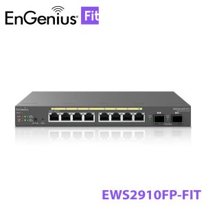 Switch Managed PoE Layer 2+ EnGenius EWS2910FP-FIT | 8 GE PoE+ | 2 SFP | 110W