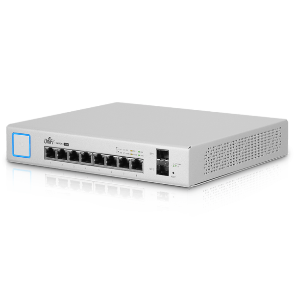 Thiết bị chuyển đổi Unifi Switch 8 mã US-8-150W (Ubiquiti)