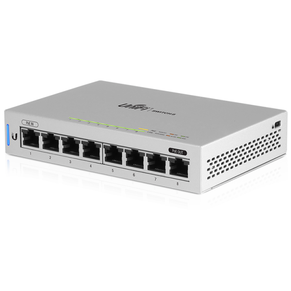 Thiết bị chuyển đổi Unifi Switch 8 mã US-8 (Ubiquiti)