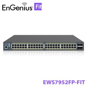 Switch Managed PoE Layer 2+ EnGenius EWS7952FP-FIT | 48 GE PoE+ | 4 SFP | 740W