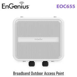 Bộ phát WiFi 6 Ngoài trời EnGenius EOC655 | Chuẩn AX tốc độ 2Gbps | 2 Băng tần 5GHz | N-Type Connectors| Point To Multi-Point